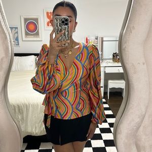 never fully dressed wrap top